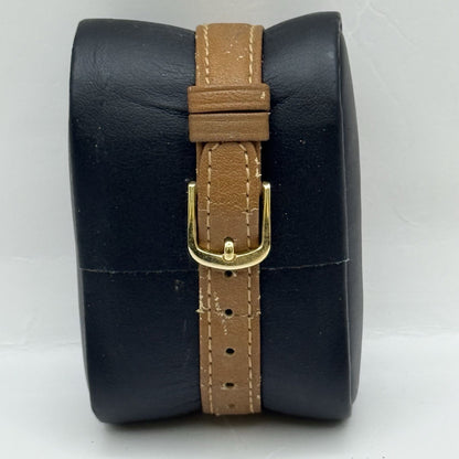 25mm Working Ladies Vintage Courreges Paris 4N01-0220 Gold Plated Quartz Watch