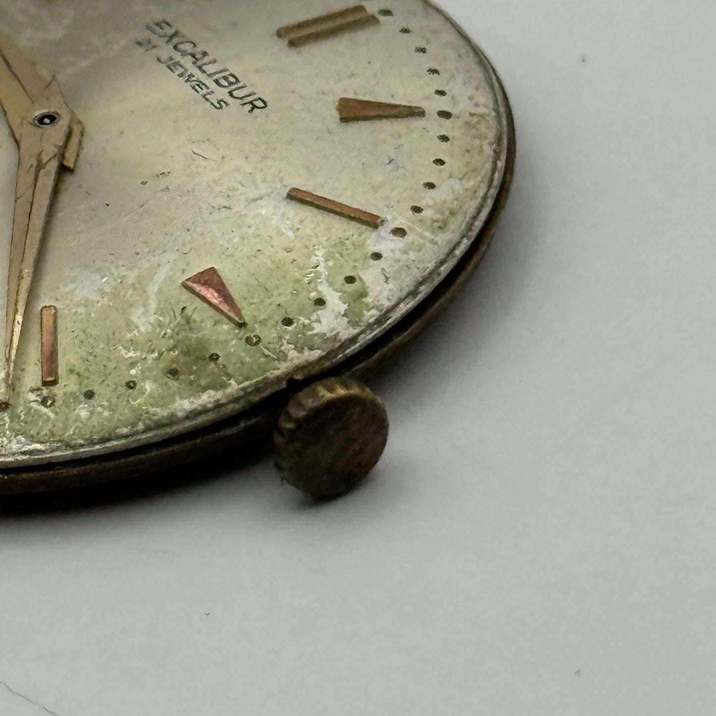 FHF 72 Watch Movement Excalibur Manual Wind Vintage Swiss Parts Repair 31mm