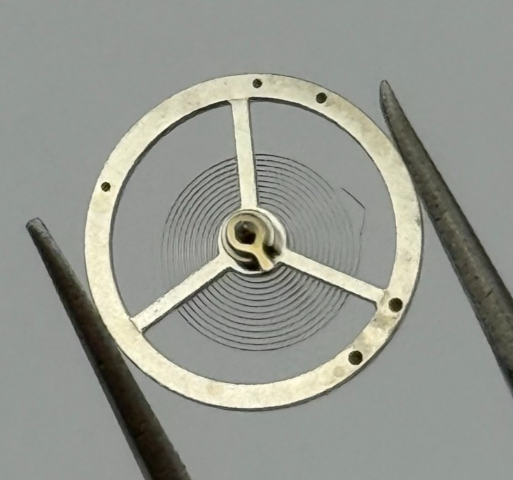 BFG 866 Balance Wheel Complete And Spring 64 Watch Movement Parts NOS