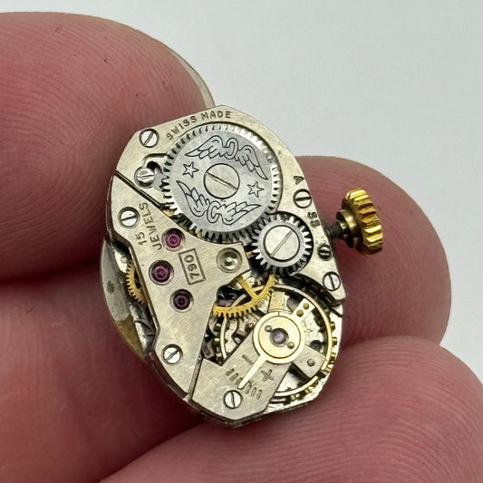 12.6mm Running Rotary AS 1051 A Schild Manual Wind Swiss Watch Movement PARTS
