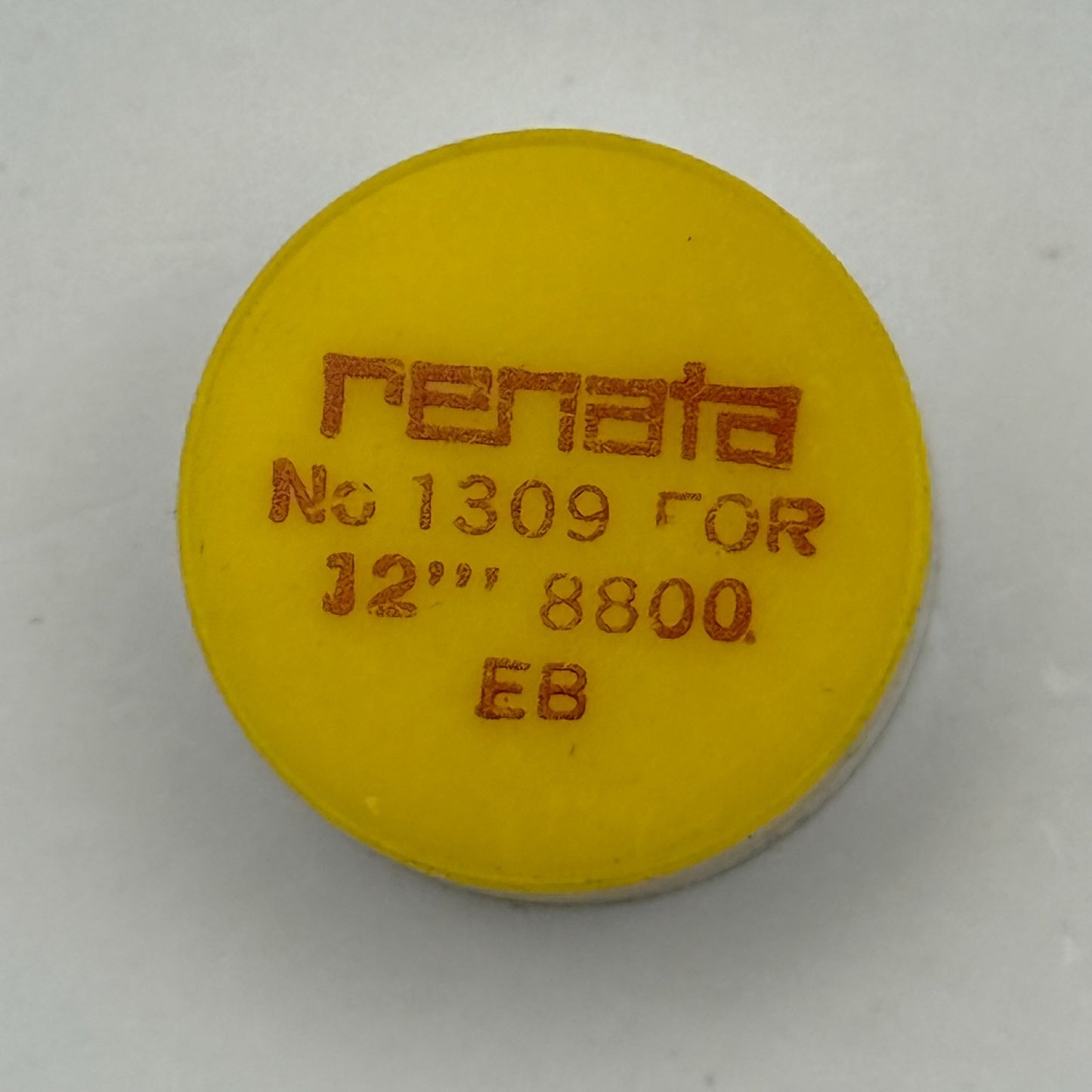 EB 8800 Balance Wheel Complete And Spring 12’’’ 1309 Watch Movement Parts NOS