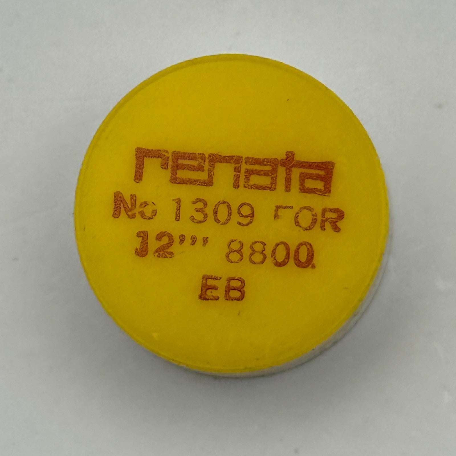 EB 8800 Balance Wheel Complete And Spring 12’’’ 1309 Watch Movement Parts NOS