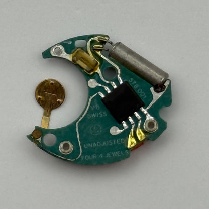 ETA 578.001 Quartz Watch Movement Incomplete Swiss Ladies Vintage Parts Repair