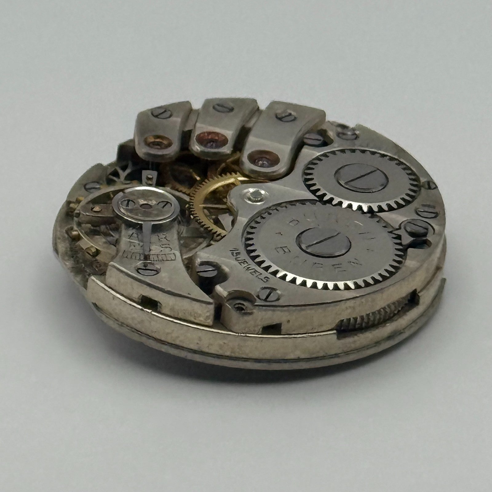 Buren Grand Prix Good Balance Watch Movement Manual Wind Vintage Parts 23.7mm