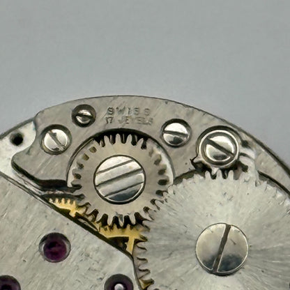 FHF 70 Watch Movement H Samuel Manual Wind Vintage Swiss Parts Repair 23.4mm