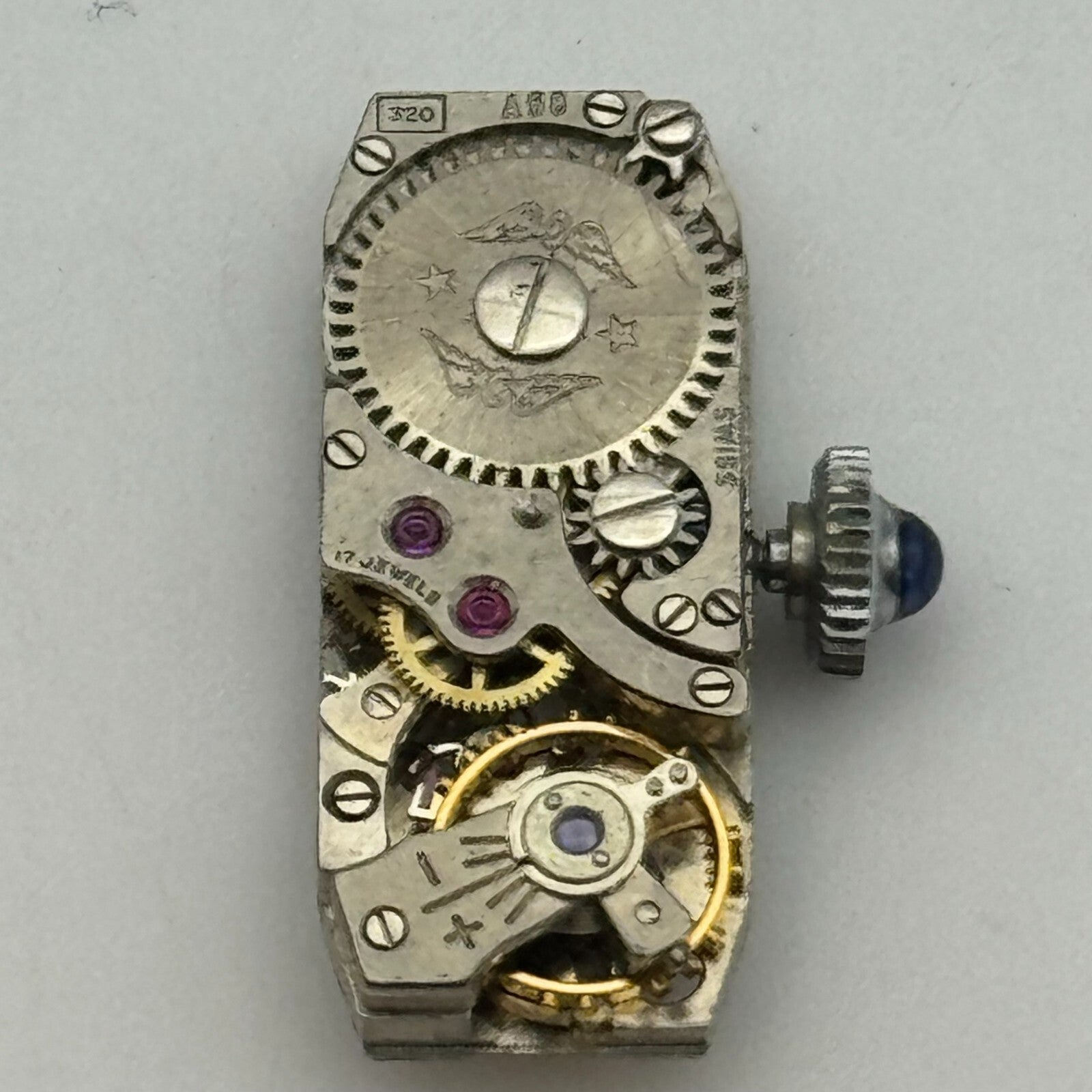 9mm Ladies Rotary FHF 59N Manual Wind Watch Movement Swiss Made Vintage PARTS
