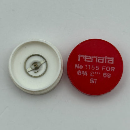 ST 69 Balance Complete And Spring 6 3/4–8’’’ 1155 Renata Watch Movement Parts