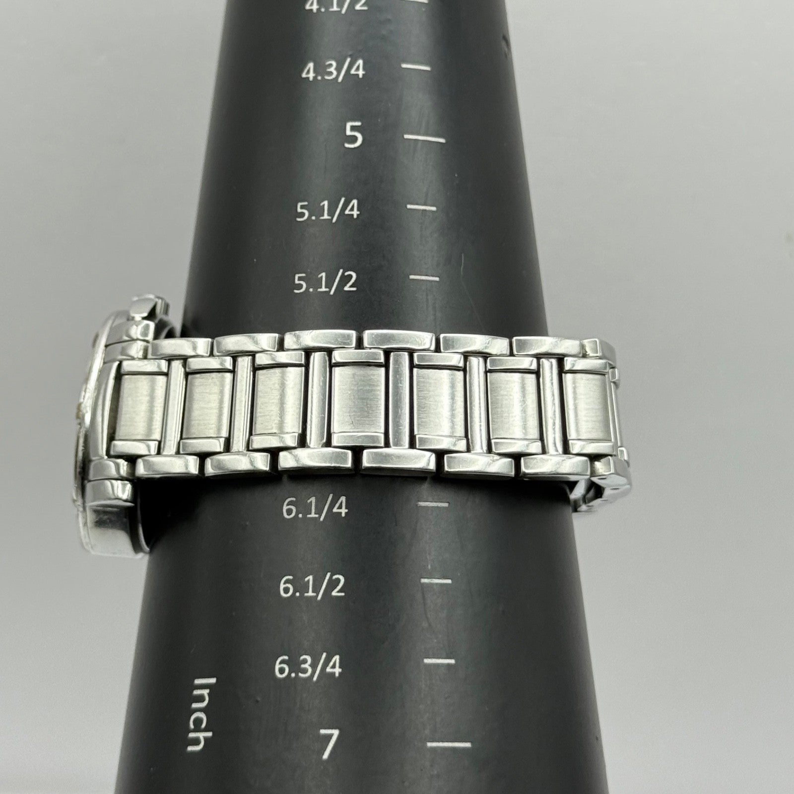 Bulova Swiss Chronograph Watch Quartz Date Dial 29mm C837317 Bracelet Ladies