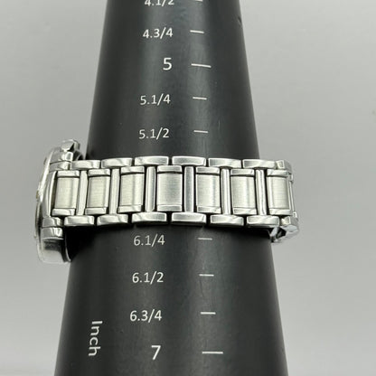 Bulova Swiss Chronograph Watch Quartz Date Dial 29mm C837317 Bracelet Ladies