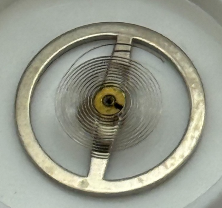 BFG 866 Balance Wheel Complete And Spring DGT 64 Watch Movement Parts NOS 