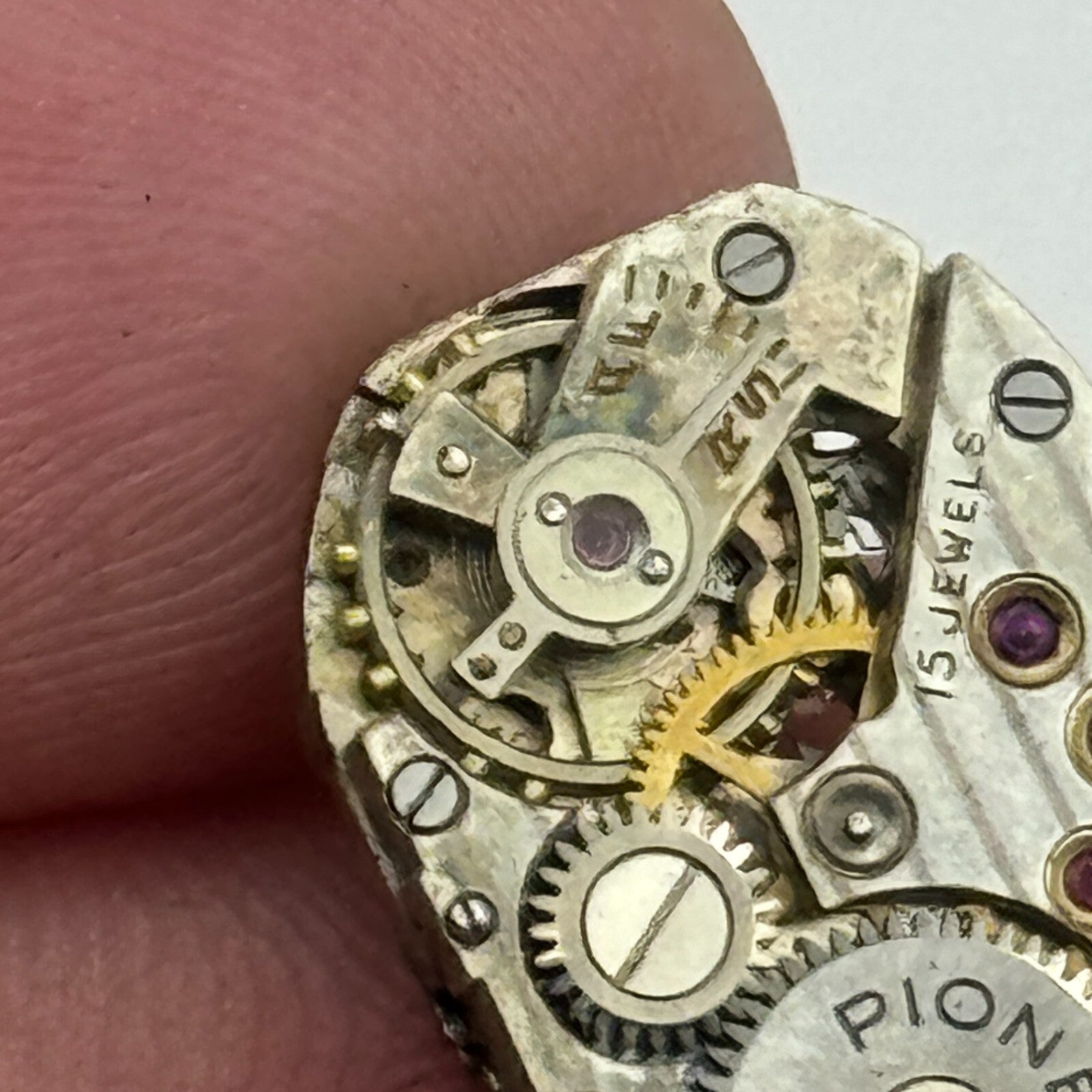 12.9mm Pioneer AS 1051 A Schild Balance Ok Swiss Watch Movement PARTS SPARES