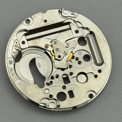 26.1mm ETA 555.115 Swiss 1 Jewel Quartz Partial Watch Movement Vintage PARTS