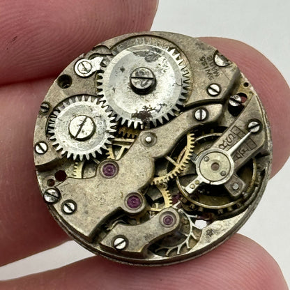 23.6mm AS A Schild Swiss Manual Wind Watch Movement Vintage PARTS SPARES