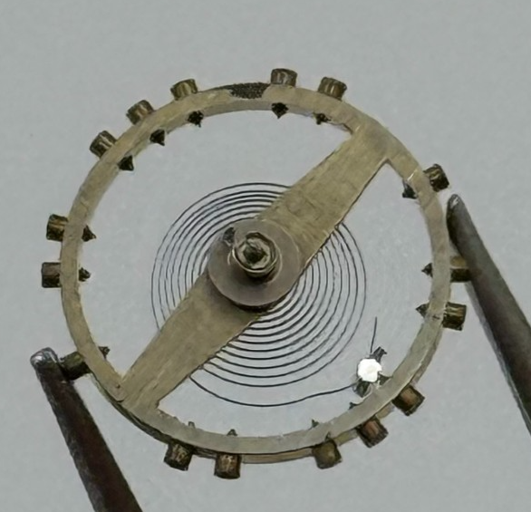 ETA 1301 Balance Wheel Complete And Spring  Watch Movement Parts NOS