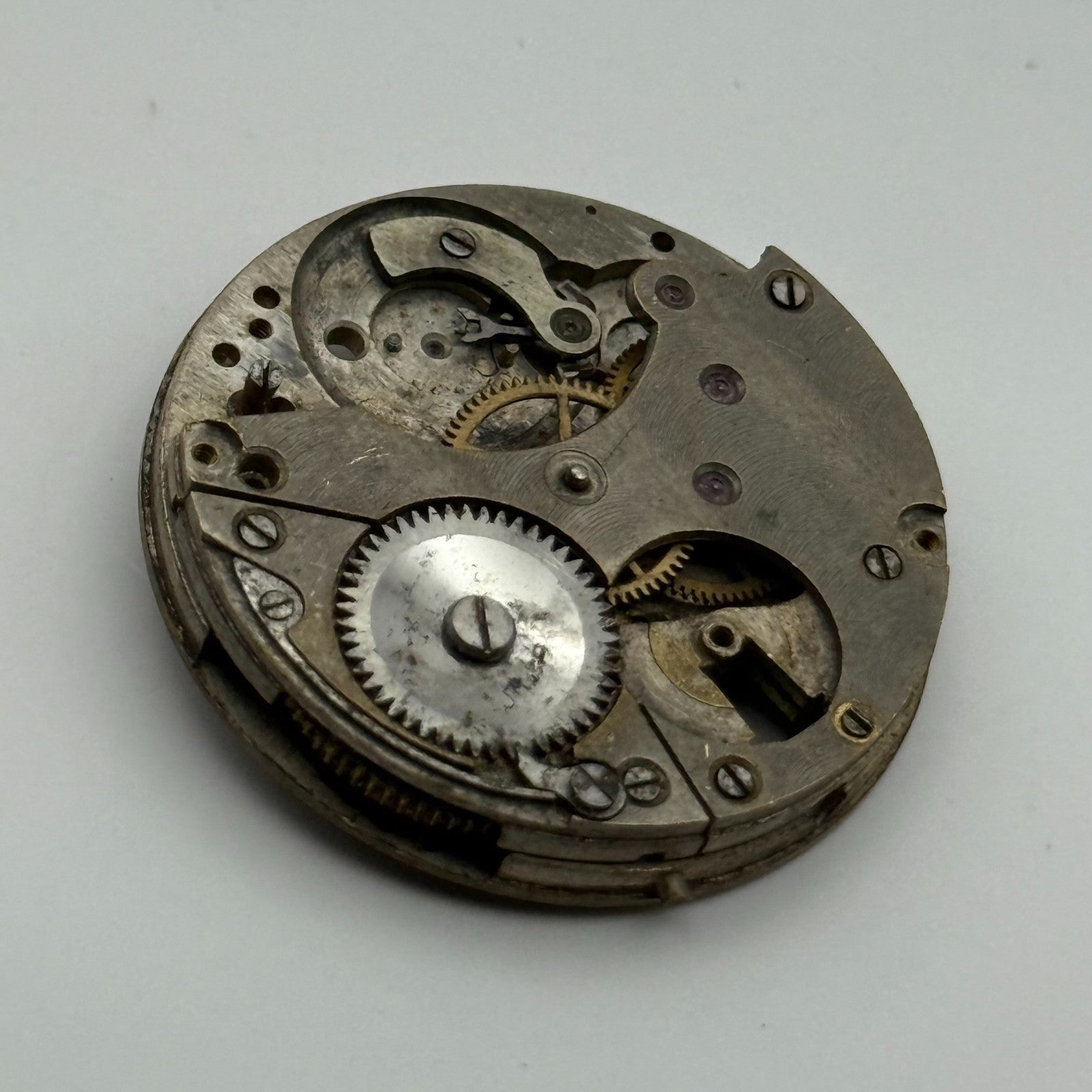 AS A Schild Trench Watch Movement Manual Wind Vintage Swiss Parts Repair 29.5mm