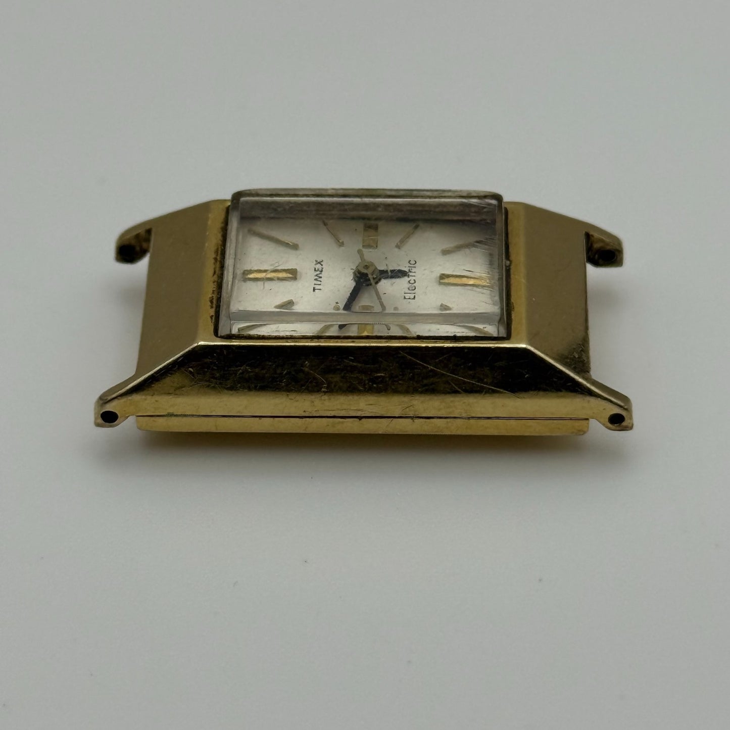 Timex Electric Ladies Quartz Watch 10k Rolled Gold Plated 18mm UNTESTED PARTS