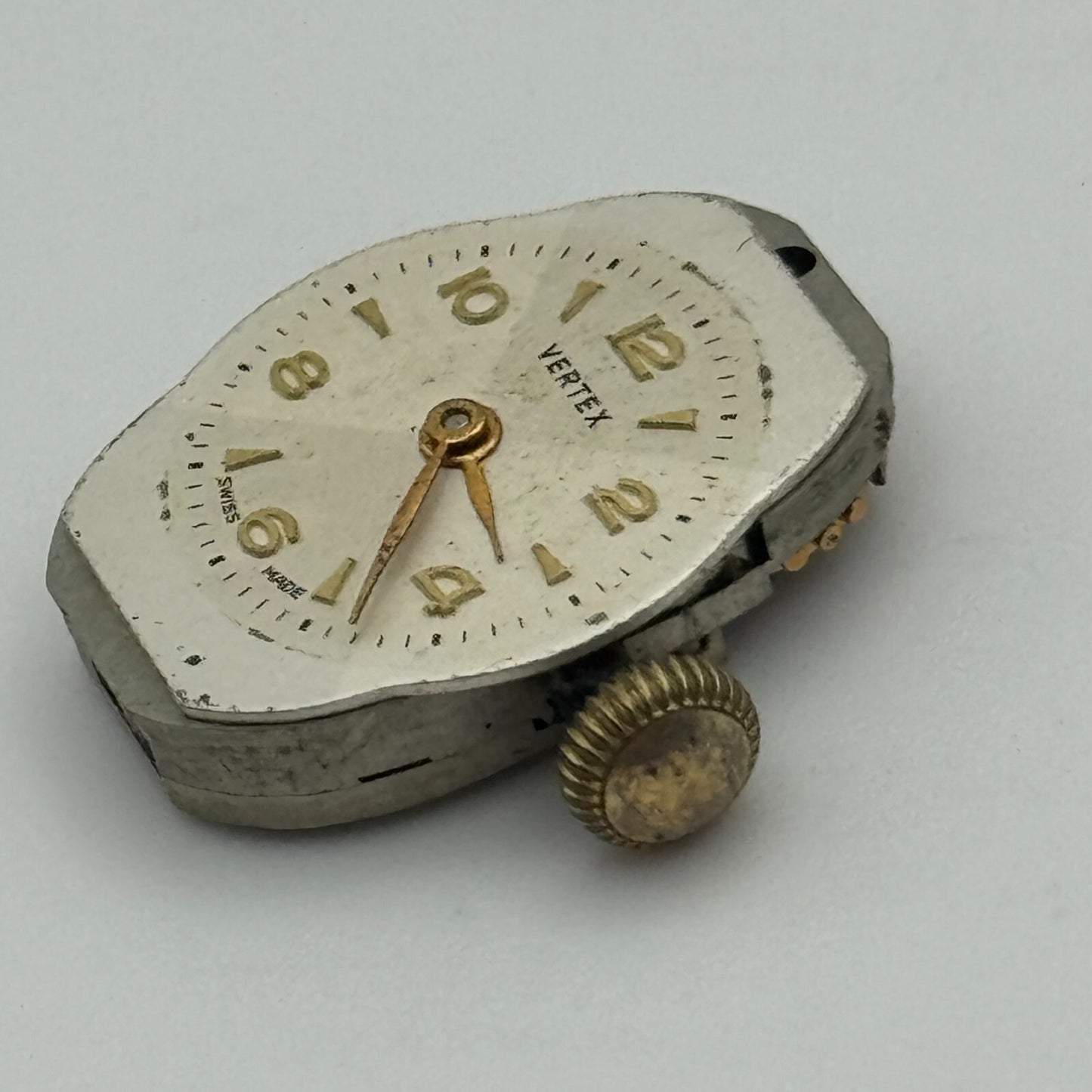 12.7mm Running Vertex Revue 85 Manual Wind 15 Jewels Swiss Watch Movement PARTS