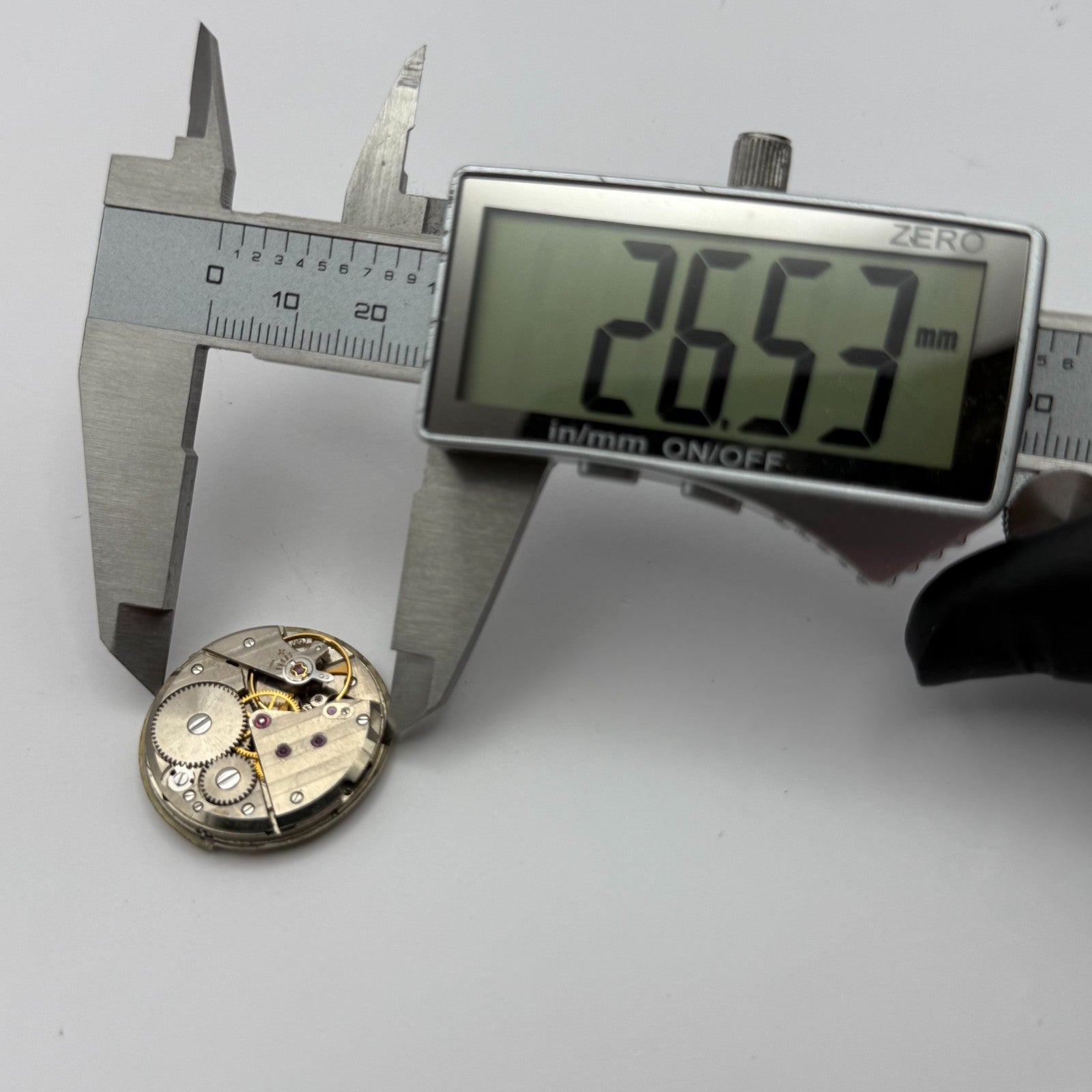 ETA 1120 Watch Movement Garrard Manual Wind Vintage Swiss Parts Repair 26.5mm