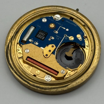 ETA 955.412 Quartz Watch Movement Rotary Elite Date Vintage Parts Repair 30.9mm