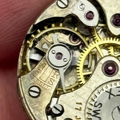 22mm Vertex Revue Balance Ok Sub Seconds 15 Jewels Trench Watch Movement PARTS