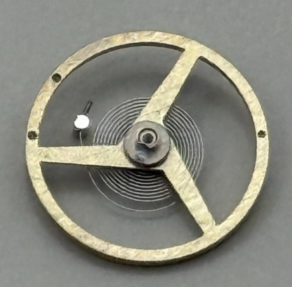 ETA 2512 Balance Wheel Complete And Spring 7¾’’’ 1454 M Watch Movement Parts 