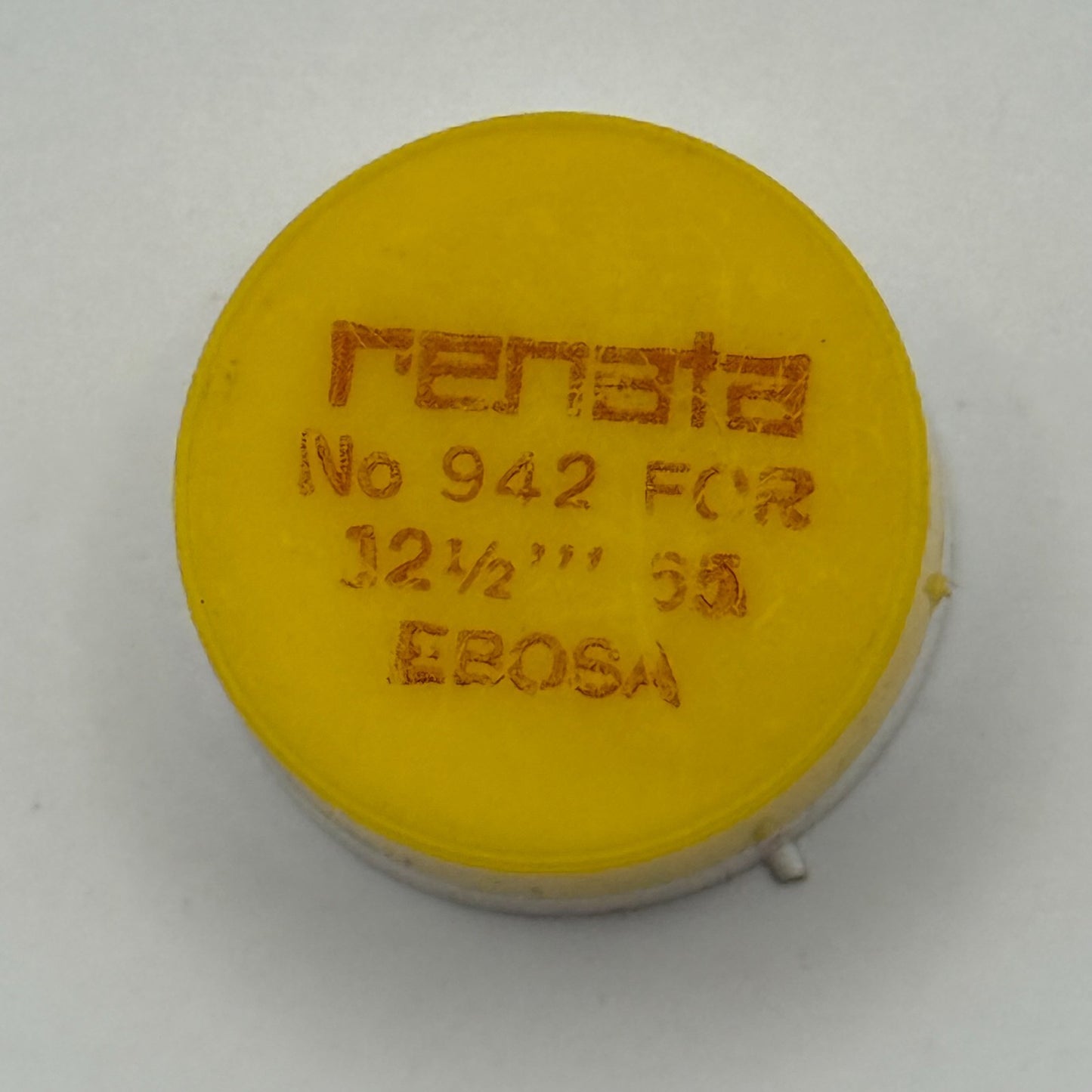 Ebosa 65 Balance Wheel Complete And Spring 12 1/2''' Watch Movement Parts NOS