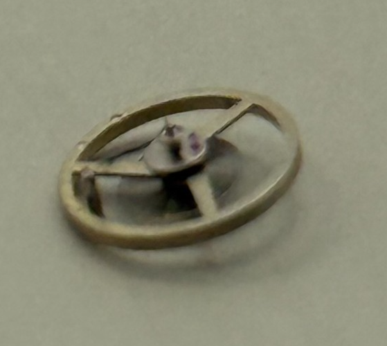 AS 1977-2 Balance Wheel Complete And Spring Inca 1831 M Watch Movement Parts NOS