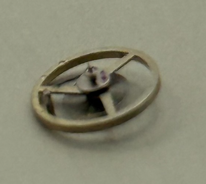 AS 1977-2 Balance Wheel Complete And Spring Inca 1831 M Watch Movement Parts NOS