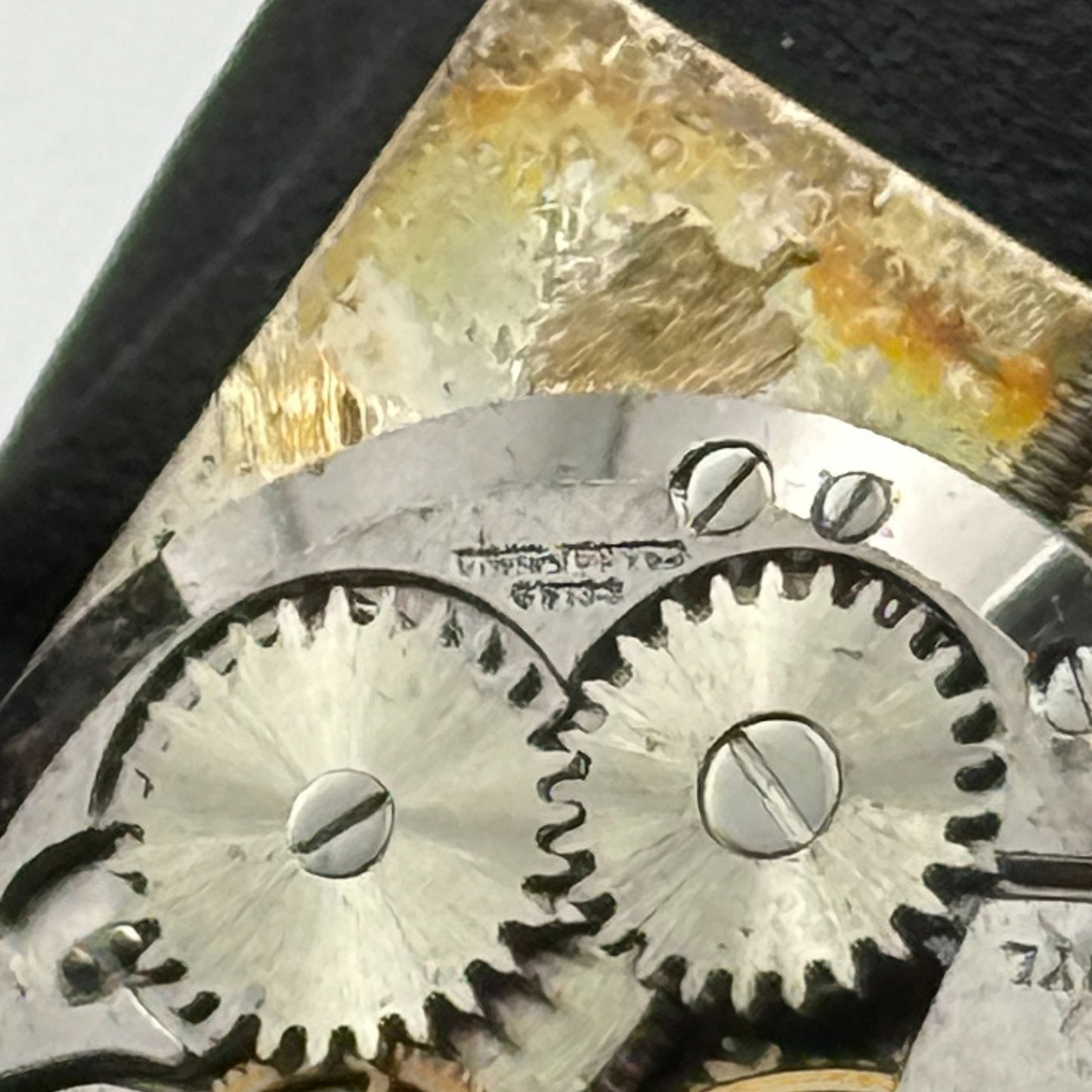 Hamilton C80 Watch Movement Manual Wind Vintage Swiss Parts Repair Spares 17.4mm