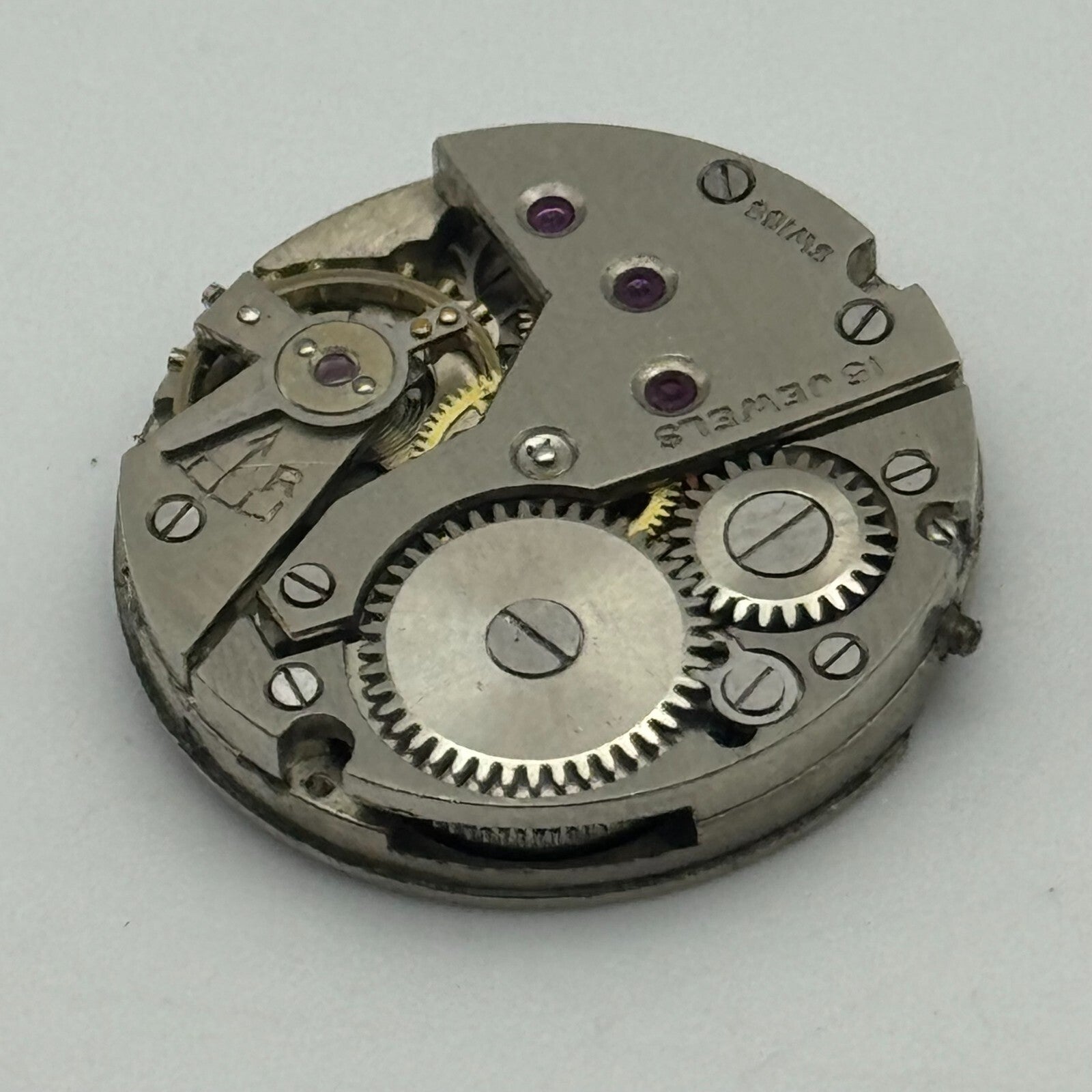 19.7mm Derby D 40 Manual Wind 15 Jewels Watch Movement Swiss Made PARTS SPARES