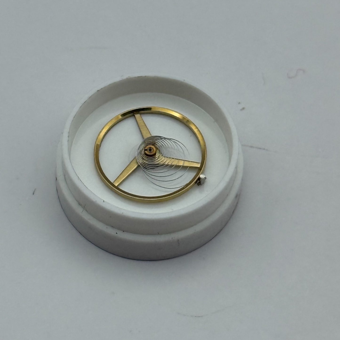 ST 96 Balance Wheel Complete And Spring 11 1/2''' 1268 M Watch Movement Parts