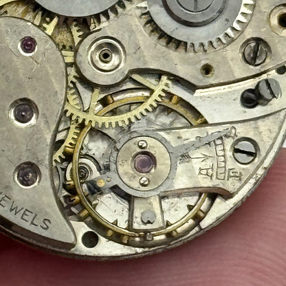 23.6mm 15 Jewels Swiss 2 Adjusts Trench Watch Movement Manual Wind PARTS SPARES