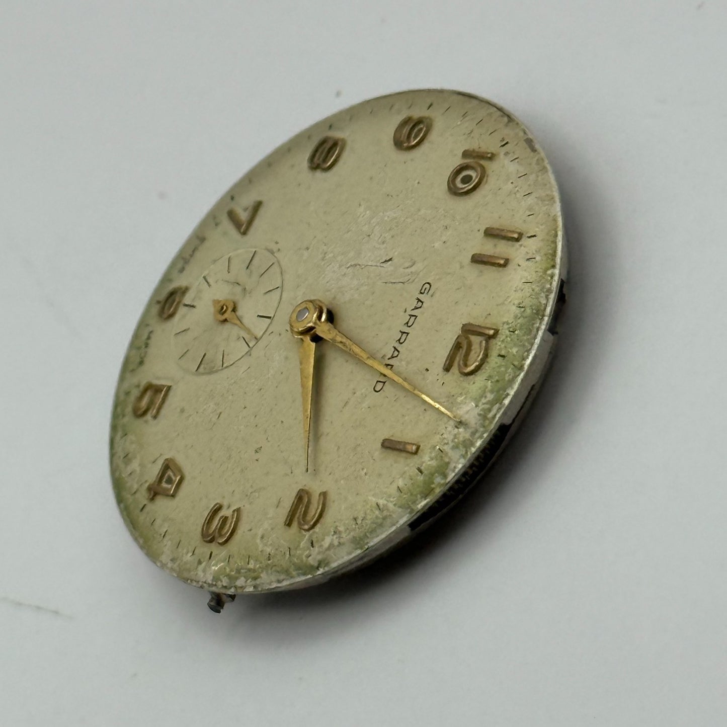 ETA 1120 Watch Movement Garrard Manual Wind Vintage Swiss Parts Repair 26.6mm