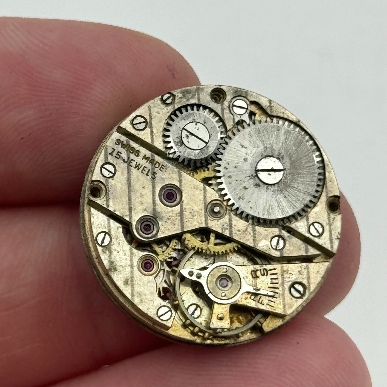 23.5mm Felsa 294 Swiss Manual Wind 15 Jewels Watch Movement PARTS REPAIR SPARES