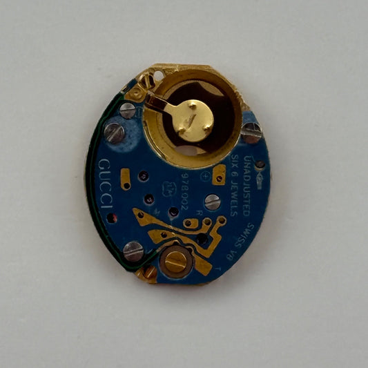 Gucci ETA 978.002 Quartz Watch Movement Incomplete Swiss Ladies Vintage Parts