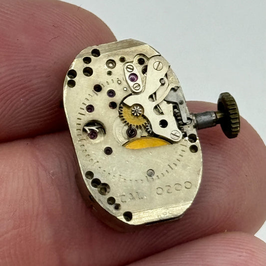 12.8mm Ladies Smiths Imperial Cal 0200 Manual Wind Watch Movement PARTS SPARES