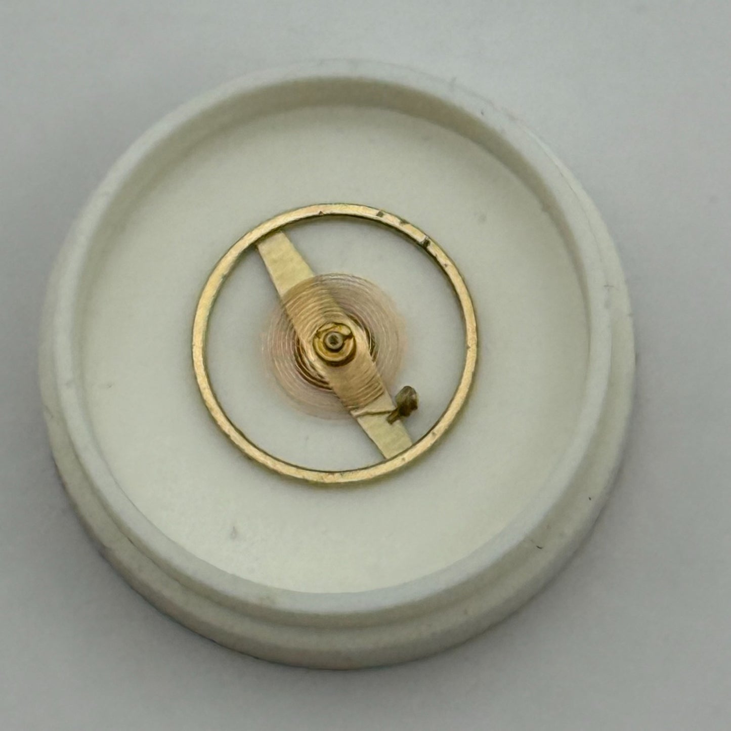 Oris 583Balance Wheel Complete And Spring Ord + KIF Watch Movement Parts NOS