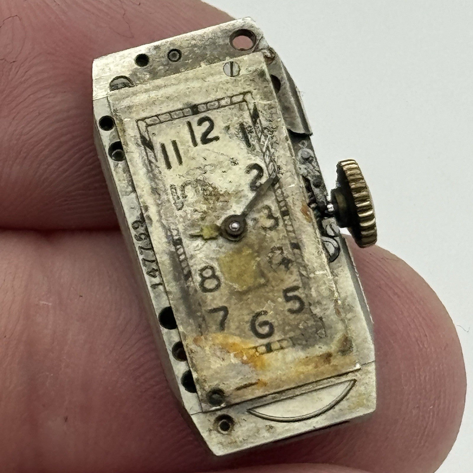 12.2mm Ladies Cyma Ref 344.a Manual Wind 15 Jewels Swiss Watch Movement PARTS