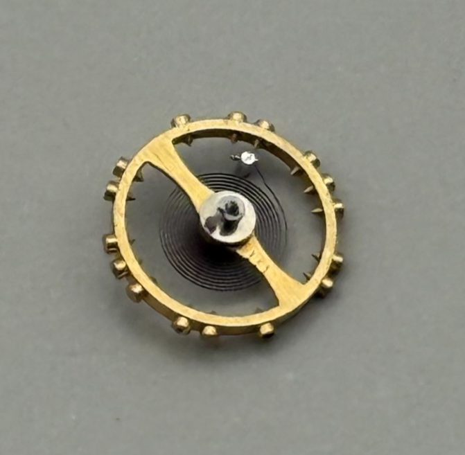 AS 976 1012 Balance Wheel Complete And Spring 29 M Watch Movement Parts NOS 