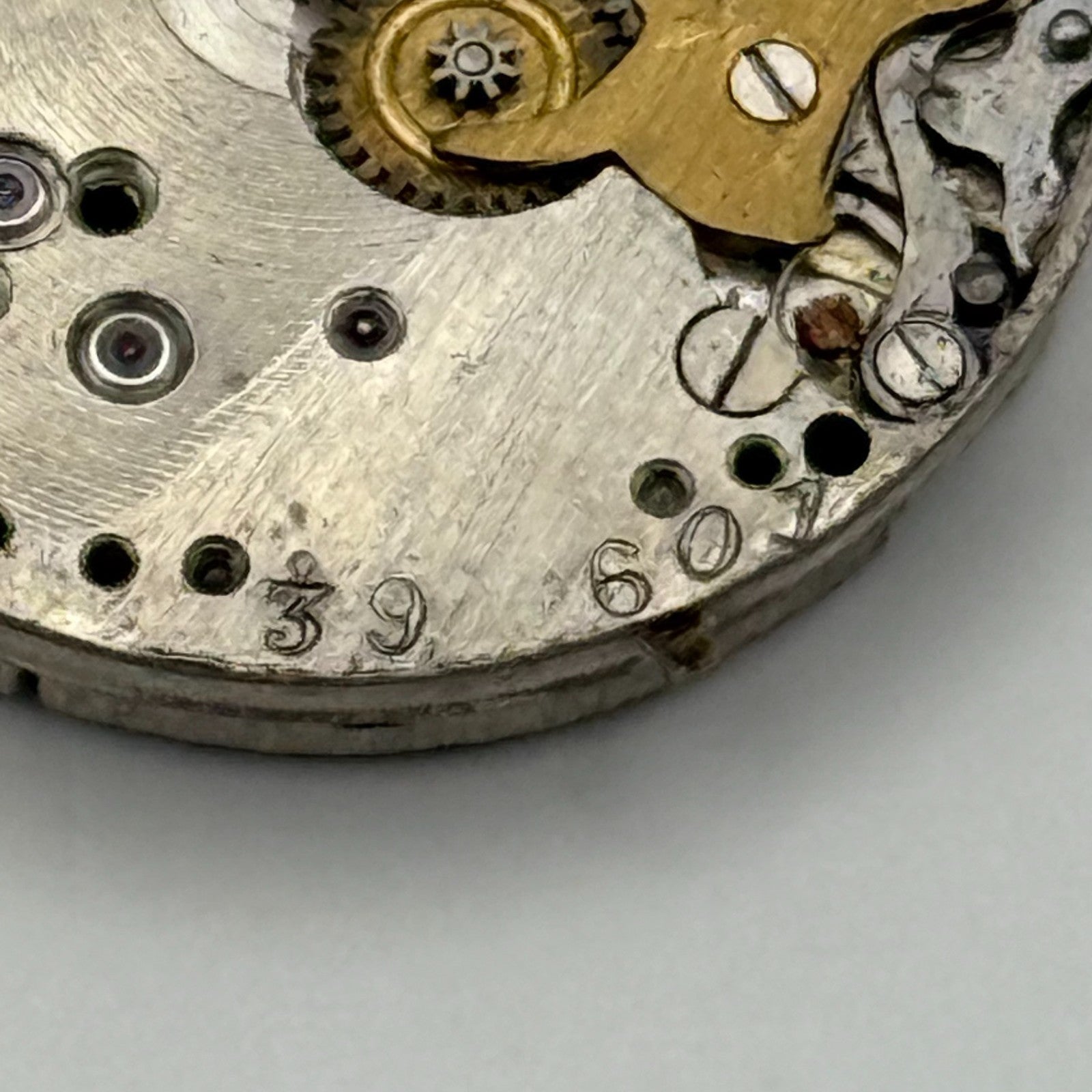 HP Parrenin Watch Movement Manual Wind Vintage Swiss Made Parts Repair 24.8mm