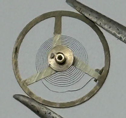 AS 1977 Balance Wheel Complete And Spring 5½’’’ 1740 M Watch Movement Parts 