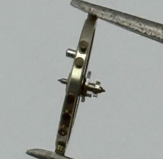 AV 41 Balance Wheel Complete And Spring 5 1/4''' 55 M Watch Movement Parts NOS