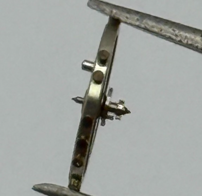 AV 41 Balance Wheel Complete And Spring 5 1/4''' 55 M Watch Movement Parts NOS