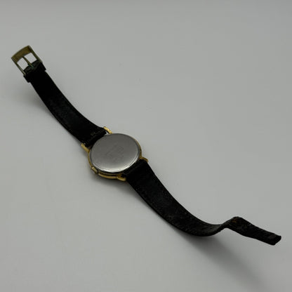 28mm Jenny Bates Swiss Gold Plated Vintage Manual Wind Watch PARTS / REPAIR