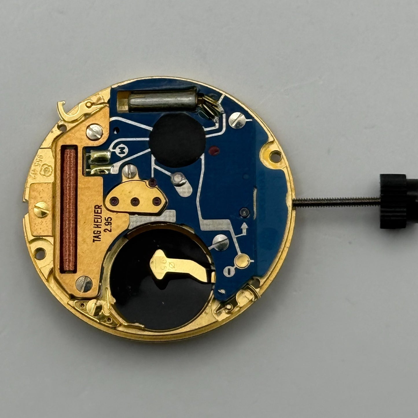 ETA 955.412 Watch Movement Running Quartz Tag Heuer 2.95 Parts Repair 23.9mm