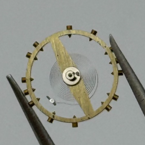ETA 1080 Balance Wheel Complete And Spring Inca 157 M Watch Movement Parts NOS