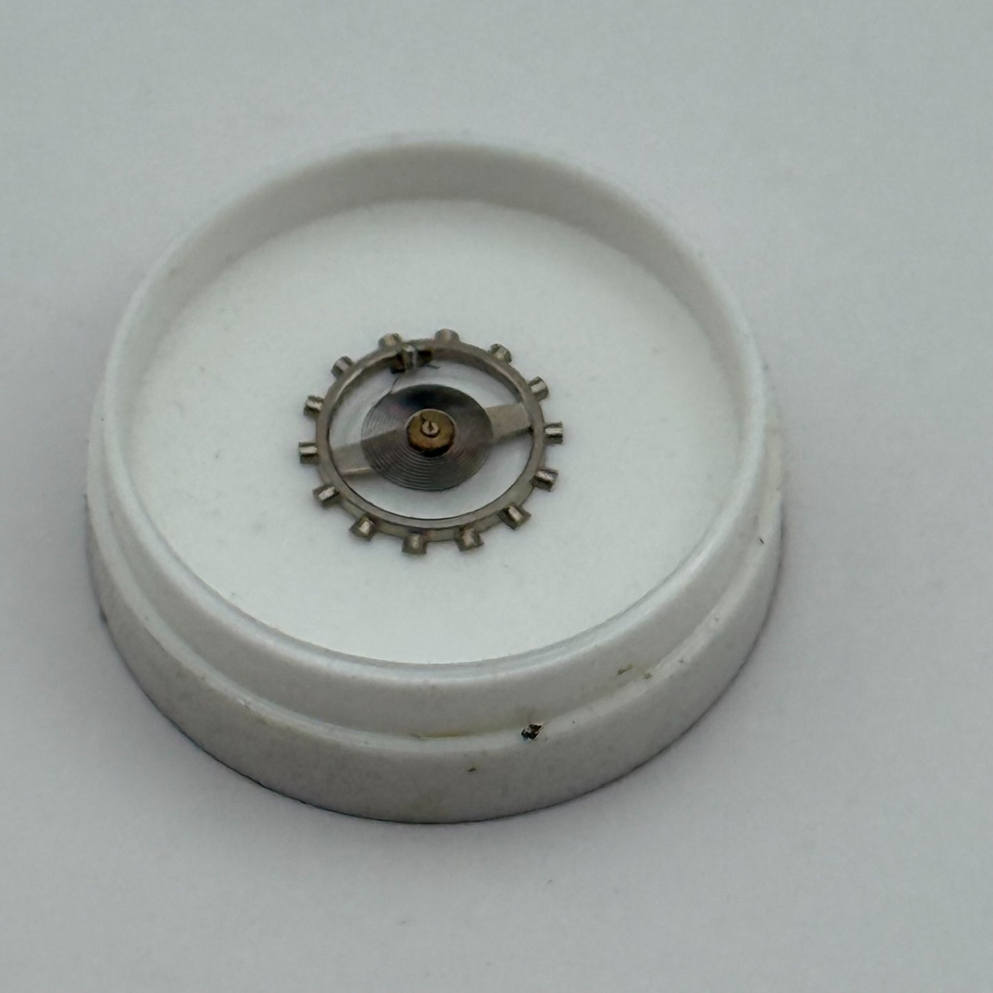 Brac 2061 Balance Wheel Complete And Spring  7¾’’’ 497 Watch Movement Parts NOS