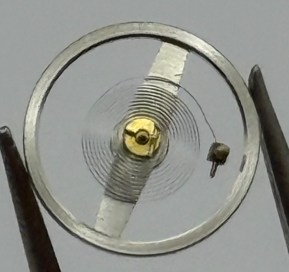 Ebosa 52 Balance Wheel Complete And Spring  5¼’’’ 130 Watch Movement Parts NOS