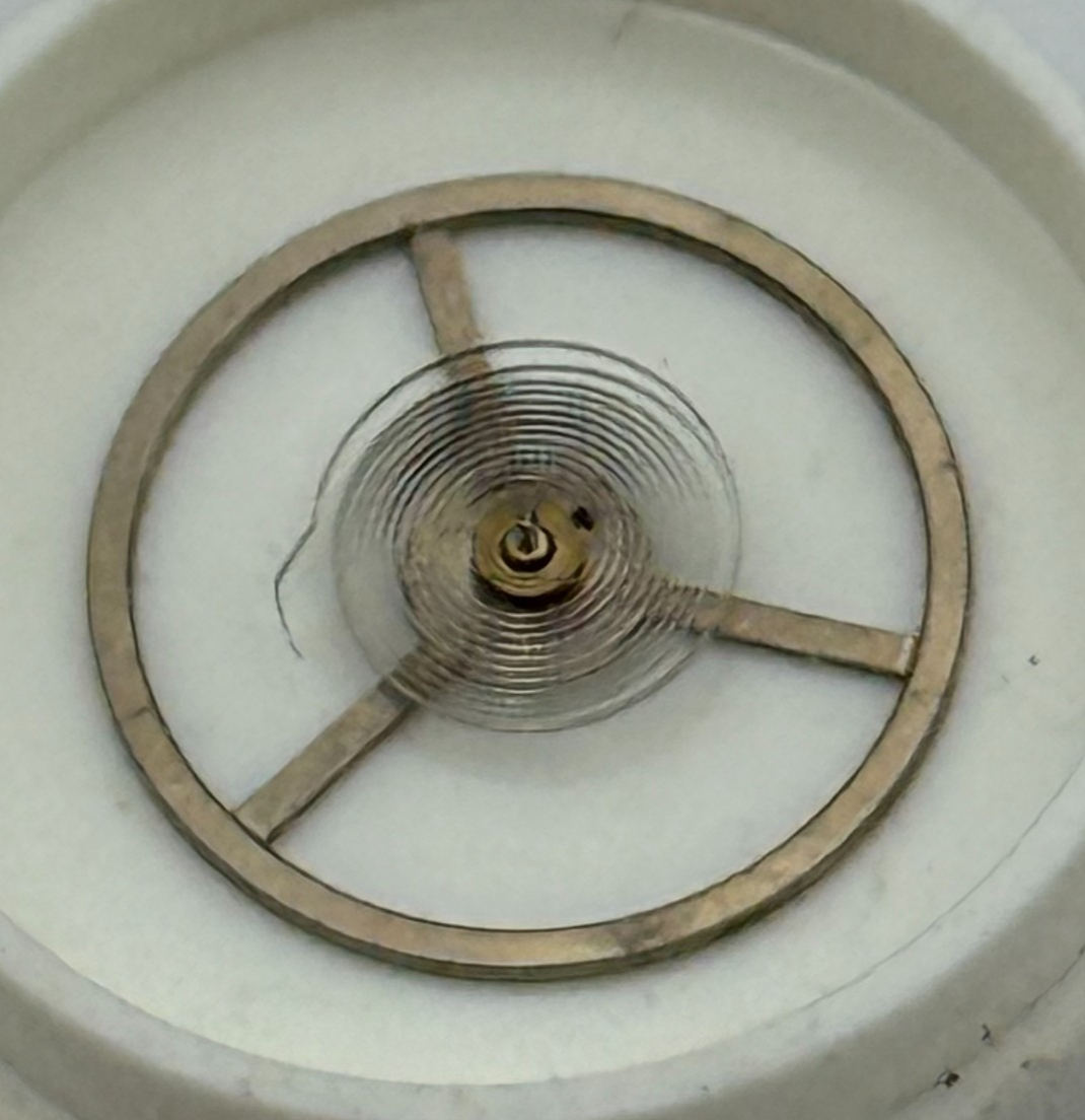 EB 8381 8391-66 Balance Wheel Complete And Spring 10½’’’ 1642 M Watch Movement