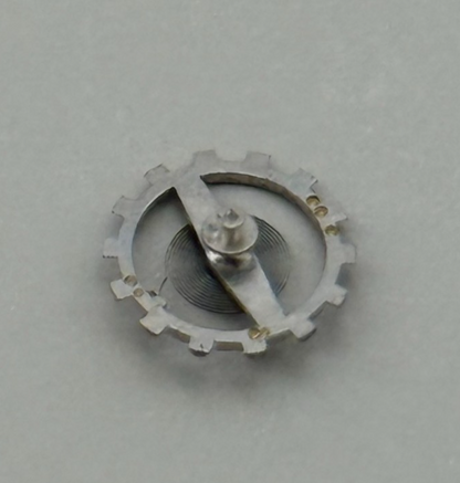 Brac 2061 Balance Wheel Complete And Spring  7¾’’’ 497 Watch Movement Parts NOS